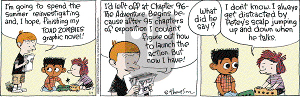 Cul de Sac - Monday July 1, 2024 Comic Strip