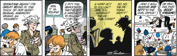 Doonesbury on Monday August 14, 2000 Comic Strip