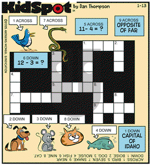 KidSpot on Monday January 13, 2025 Comic Strip