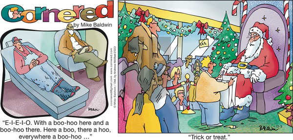 Cornered - Sunday December 3, 2023 Comic Strip