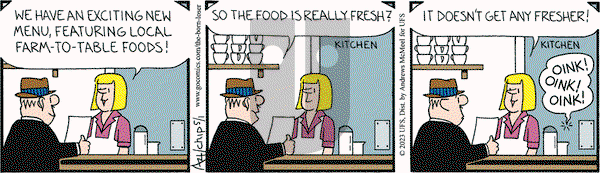 The Born Loser on Monday May 1, 2023 Comic Strip