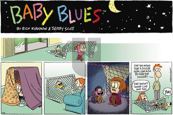 Baby Blues on Sunday February 25, 2001 Comic Strip