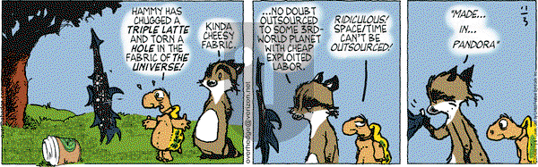 Over the Hedge on Wednesday November 3, 2010 Comic Strip