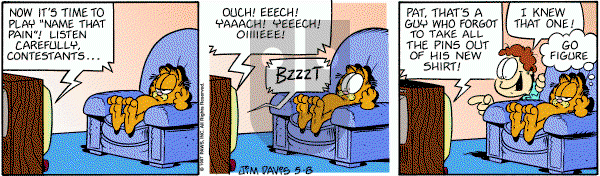 Garfield on Thursday May 8, 1997 Comic Strip
