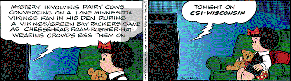 Nancy on Saturday August 8, 2009 Comic Strip