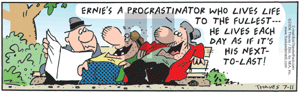 Frank and Ernest - Tuesday July 11, 2006 Comic Strip