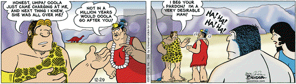 Alley Oop on Thursday December 29, 2011 Comic Strip