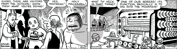 Alley Oop on Friday October 27, 2000 Comic Strip