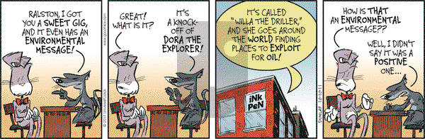 Ink Pen - Monday October 10, 2011 Comic Strip