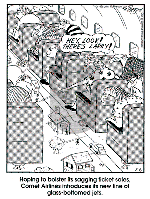 Close to Home on Monday February 6, 1995 Comic Strip
