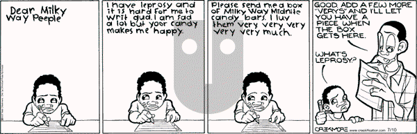 Maintaining on Tuesday July 10, 2007 Comic Strip