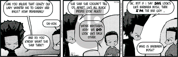 The Boondocks on Tuesday June 17, 2014 Comic Strip