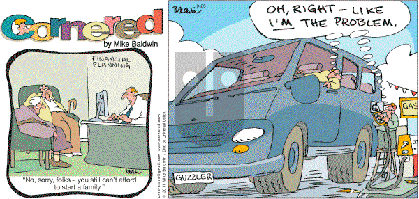 Cornered - Sunday September 25, 2011 Comic Strip