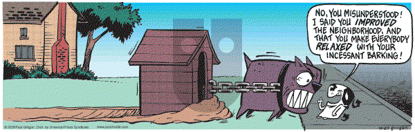 Pooch Cafe on Friday October 27, 2006 Comic Strip