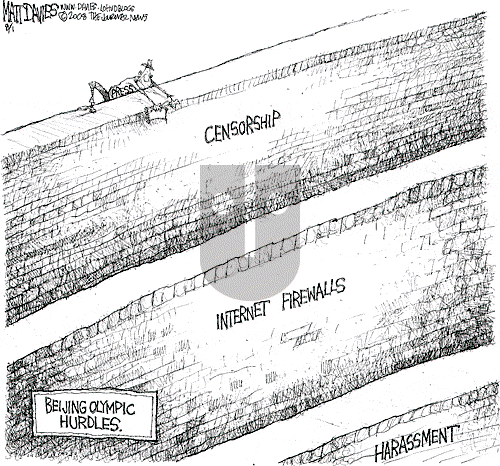 Matt Davies on Friday August 1, 2008 Comic Strip