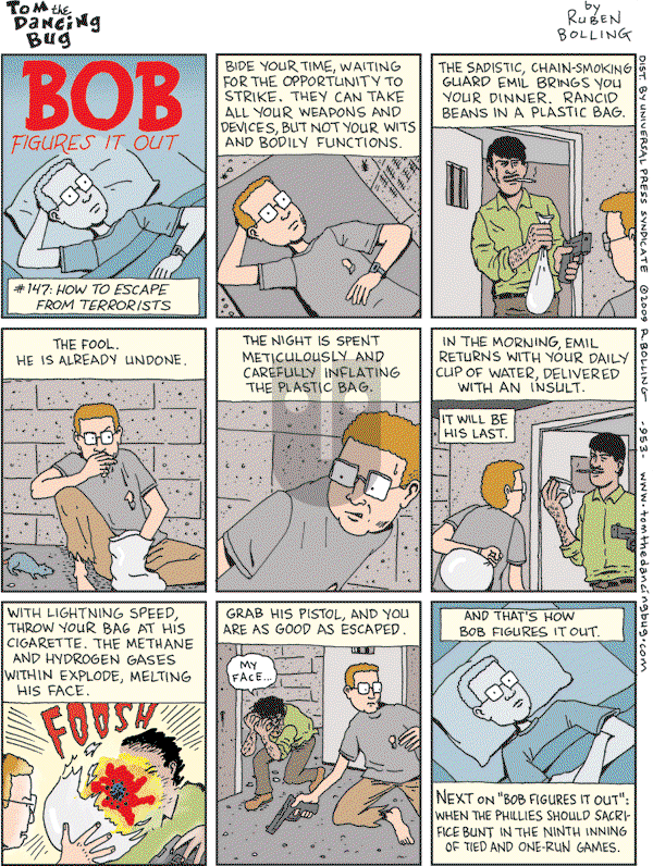 Tom the Dancing Bug on Saturday July 4, 2009 Comic Strip