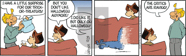 Arlo and Janis on Monday October 29, 2018 Comic Strip