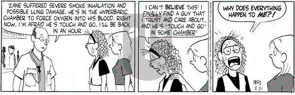 Luann on Wednesday August 21, 2002 Comic Strip