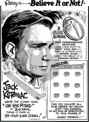 Ripley's Believe It or Not on Thursday September 7, 2006 Comic Strip