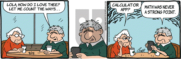 Lola on Thursday August 29, 2019 Comic Strip
