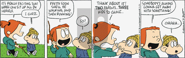 Baby Blues on Saturday February 21, 2004 Comic Strip