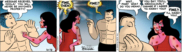 Alley Oop on Monday October 19, 2009 Comic Strip