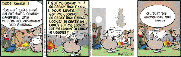 DeFlocked on Monday March 17, 2014 Comic Strip