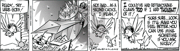 Rose is Rose on Saturday August 23, 2003 Comic Strip