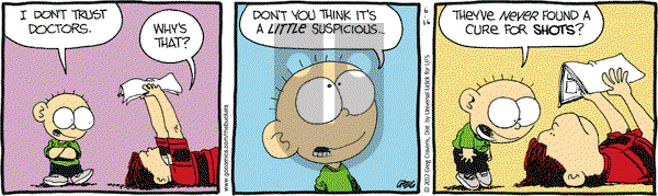 The Buckets on Saturday June 16, 2012 Comic Strip