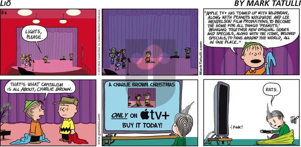 Lio on Sunday December 6, 2020 Comic Strip