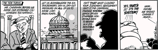 Doonesbury on Friday January 5, 1990 Comic Strip