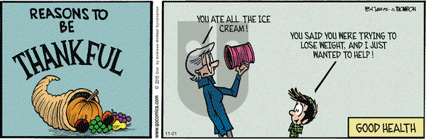 Grand Avenue on Tuesday November 21, 2017 Comic Strip