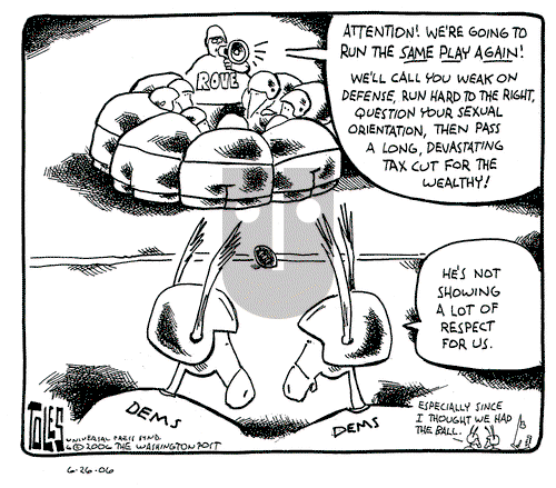 Tom Toles on Monday June 26, 2006 Comic Strip