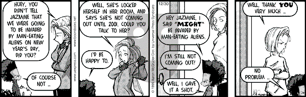 The Boondocks on Thursday August 2, 2007 Comic Strip