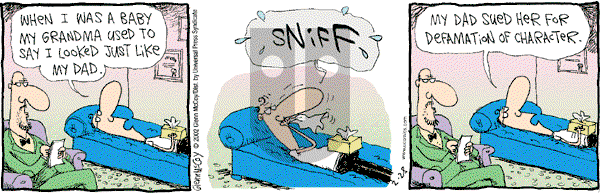 The Duplex on Thursday February 28, 2002 Comic Strip
