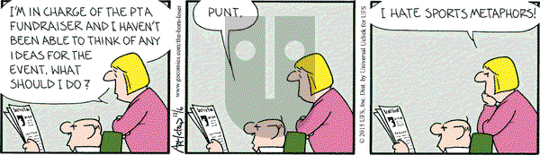 The Born Loser on Friday November 6, 2015 Comic Strip