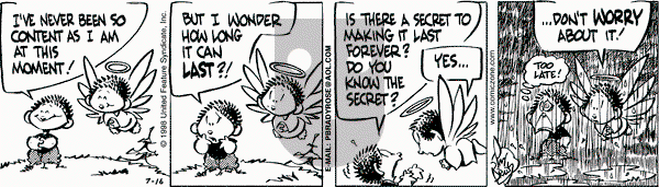 Rose is Rose on Thursday July 16, 1998 Comic Strip