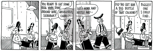 Overboard on Wednesday December 31, 1997 Comic Strip