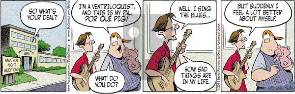 Baldo on Tuesday January 13, 2015 Comic Strip