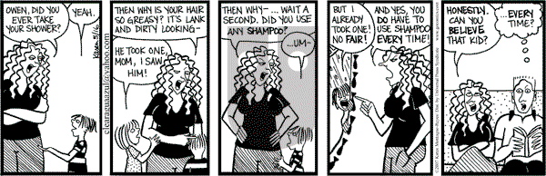 Clear Blue Water on Wednesday May 16, 2007 Comic Strip