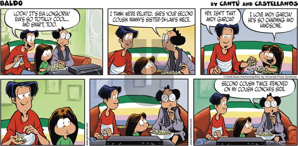 Baldo on Sunday February 3, 2008 Comic Strip