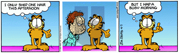 Garfield on Tuesday April 7, 1998 Comic Strip