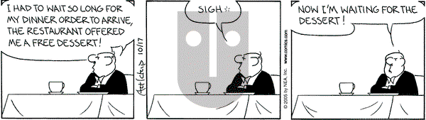 The Born Loser on Monday October 17, 2005 Comic Strip