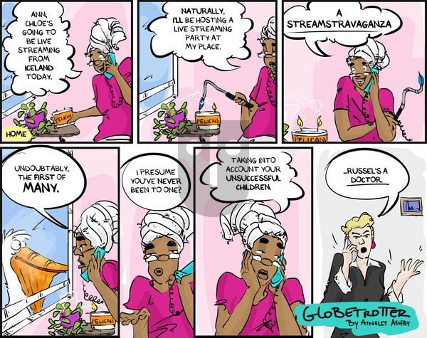 Globetrotter on Sunday September 15, 2024 Comic Strip