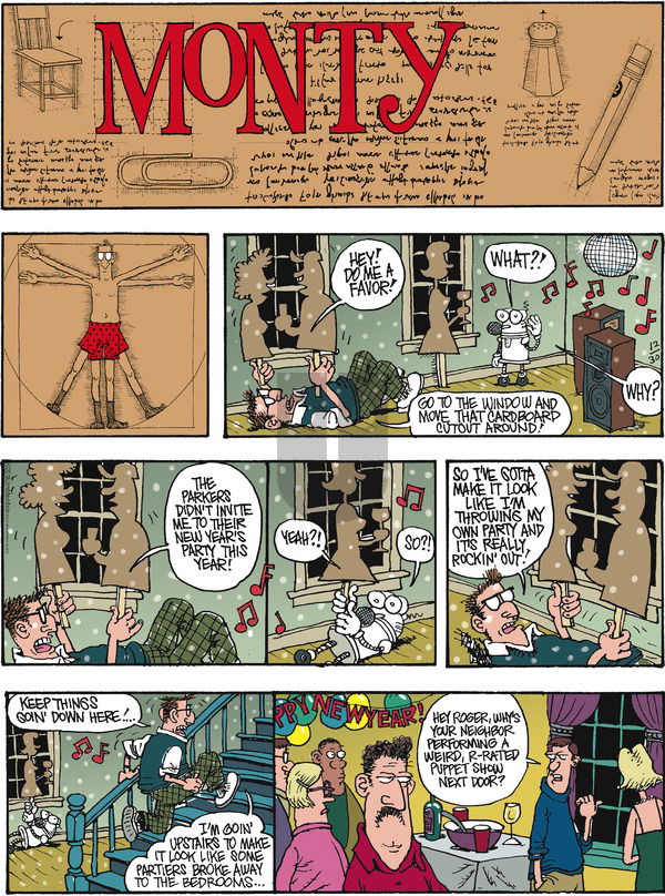 Monty on Sunday December 30, 2018 Comic Strip