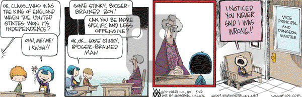 Non Sequitur on Tuesday March 16, 2010 Comic Strip