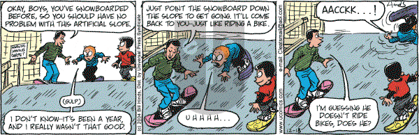 Cleats - Saturday December 18, 2004 Comic Strip