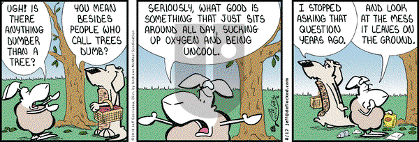 DeFlocked on Friday August 17, 2018 Comic Strip