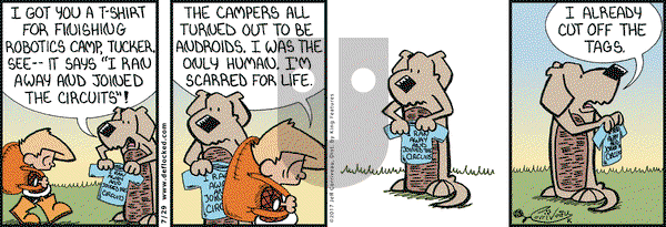 DeFlocked on Saturday July 29, 2017 Comic Strip