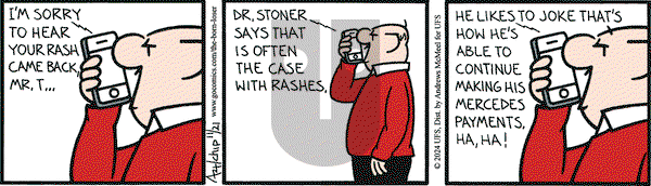 The Born Loser on Thursday November 21, 2024 Comic Strip